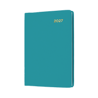 2027 Calendar Year Diary/Planner - 12 Month A7 Week to View - PVC Cover - Collins Belmont Range