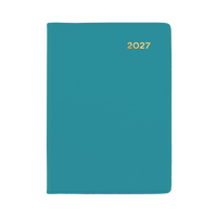 2027 Calendar Year Diary/Planner - 12 Month A7 Week to View - PVC Cover - Collins Belmont Range