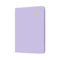 2027 Calendar Year Diary/Planner - 12 Month A7 Week to View - PVC Cover - Collins Belmont Range