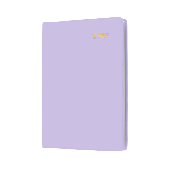 2027 Calendar Year Diary/Planner - 12 Month A7 Week to View - PVC Cover - Collins Belmont Range