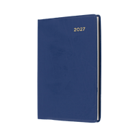 2027 Calendar Year Diary/Planner - 12 Month A7 Week to View - PVC Cover - Collins Belmont Range
