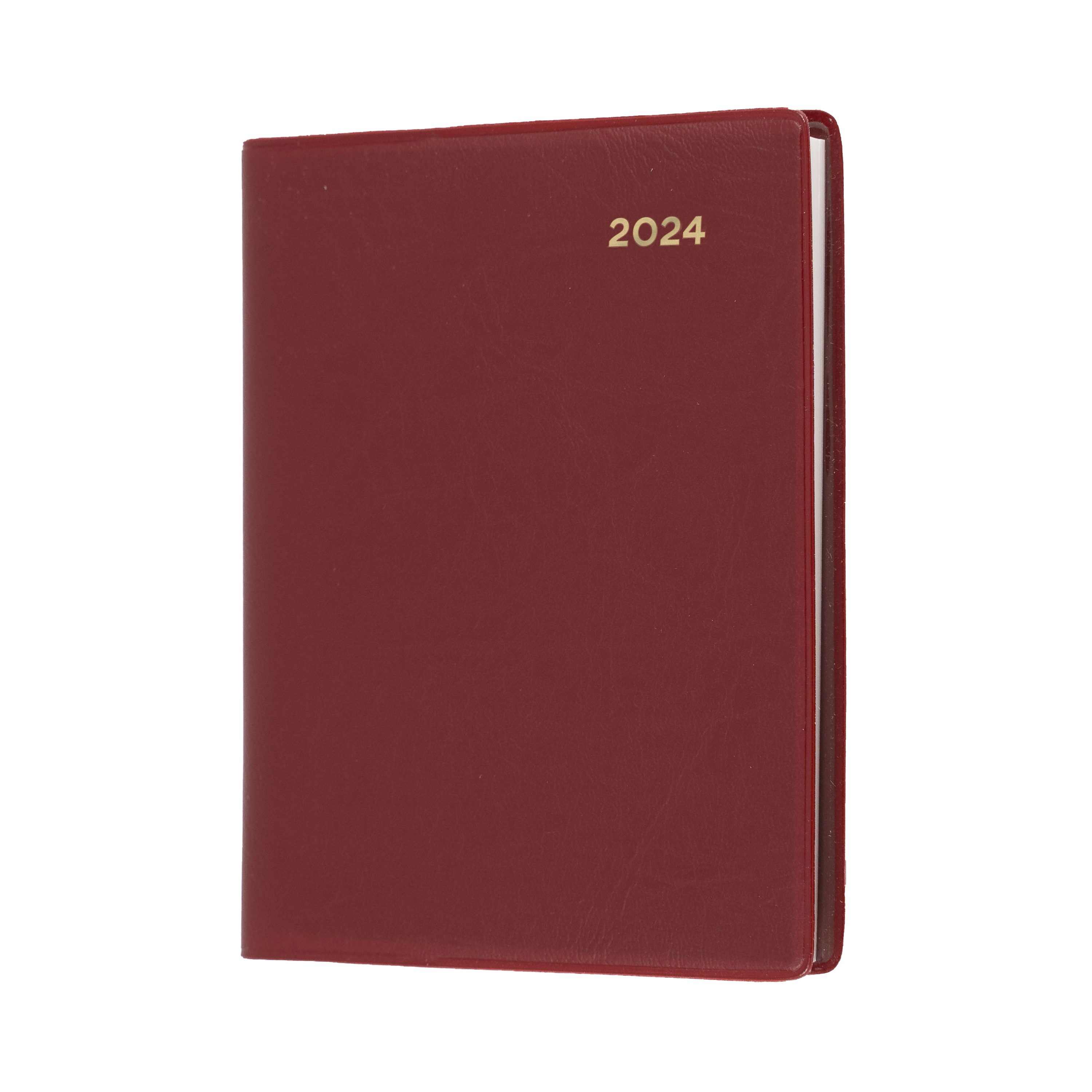 Belmont Pocket 2024 Diary - Week to View, Size A7 Burgundy / A7 (105 x 74mm)