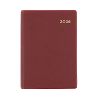 Belmont Calendar Year 2026 Diary/Planner, Week to View, A7 Hard Cover