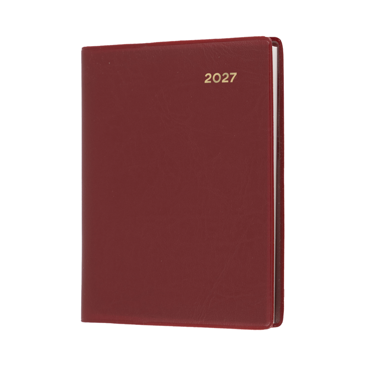 2027 Calendar Year Diary/Planner - 12 Month A7 Week to View - PVC Cover - Collins Belmont Range