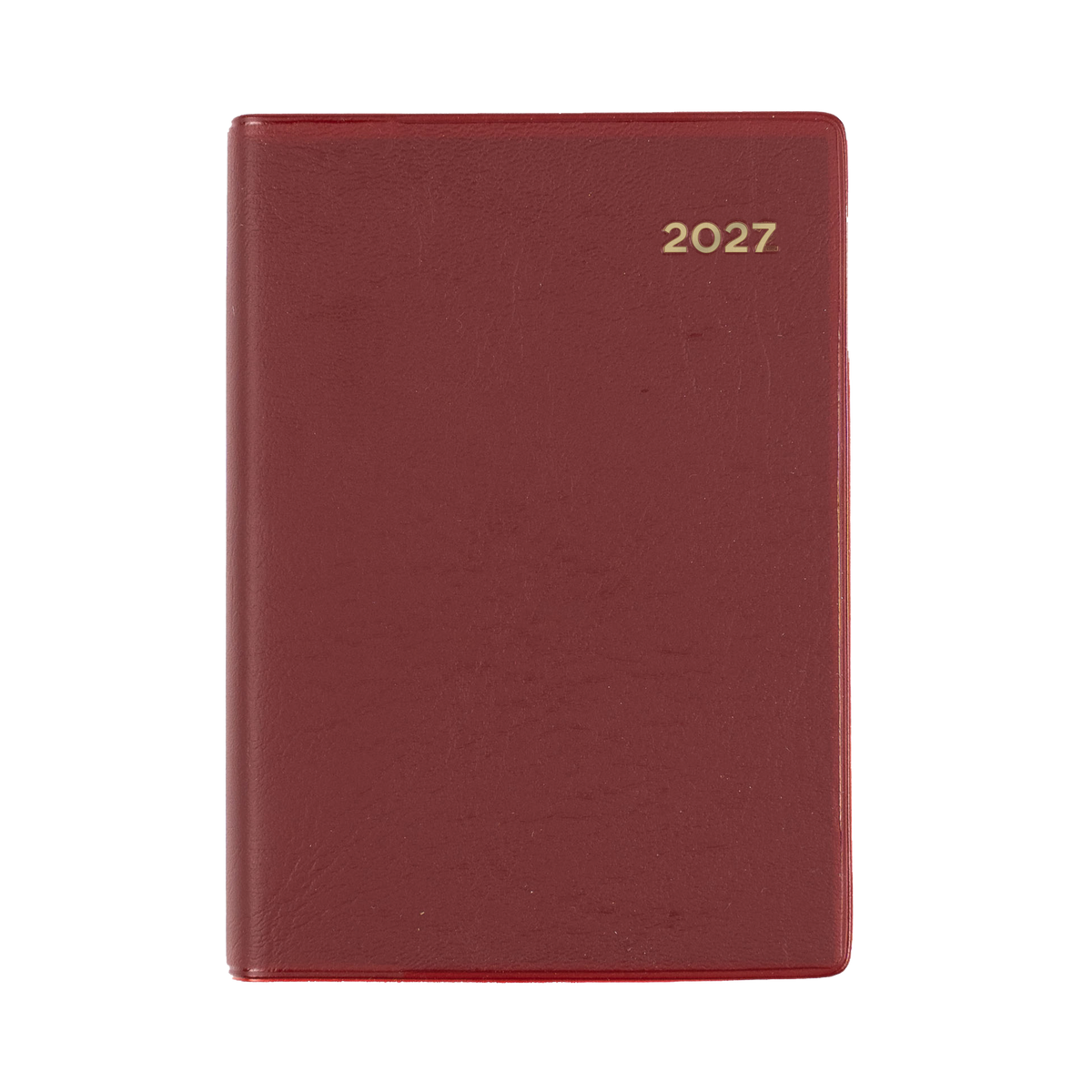 2027 Calendar Year Diary/Planner - 12 Month A7 Week to View - PVC Cover - Collins Belmont Range