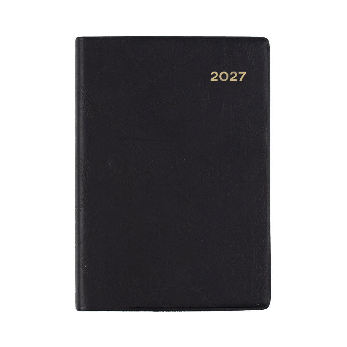 2027 Calendar Year Diary/Planner - 12 Month A7 Week to View - PVC Cover - Collins Belmont Range
