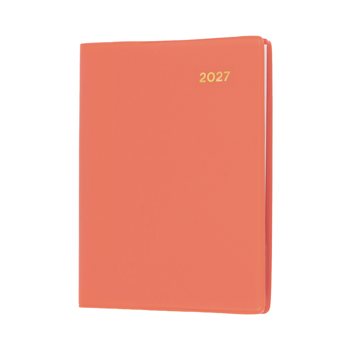 2027 Calendar Year Diary/Planner - 12 Month A7 Week to View w Pencil - PVC Cover - Collins Belmont Range