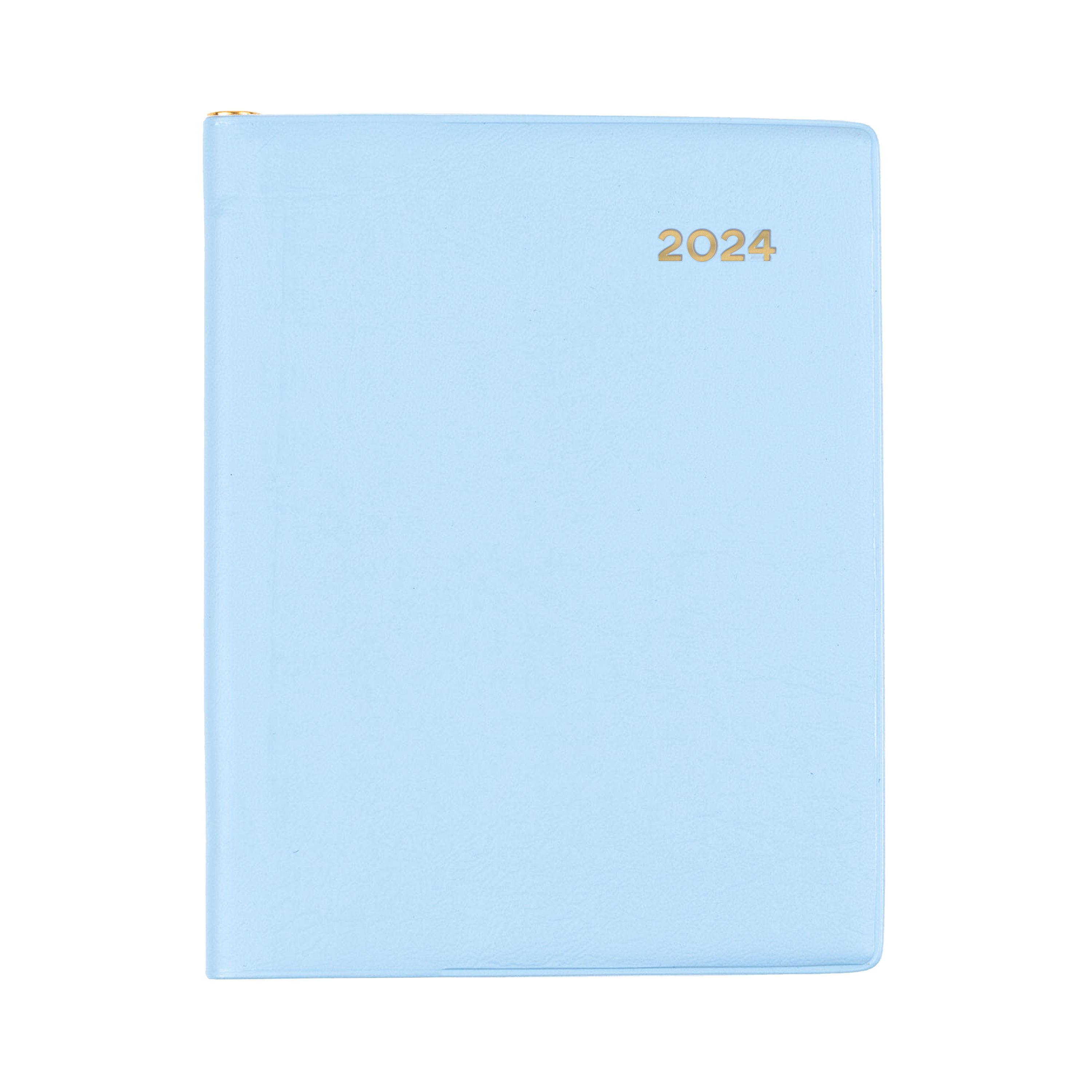 Belmont Colours 2024 Diary - Week to View with pencil, Size A7 Teal / A7 (105 x 74mm)