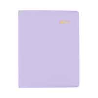 2027 Calendar Year Diary/Planner - 12 Month A7 Week to View w Pencil - PVC Cover - Collins Belmont Range