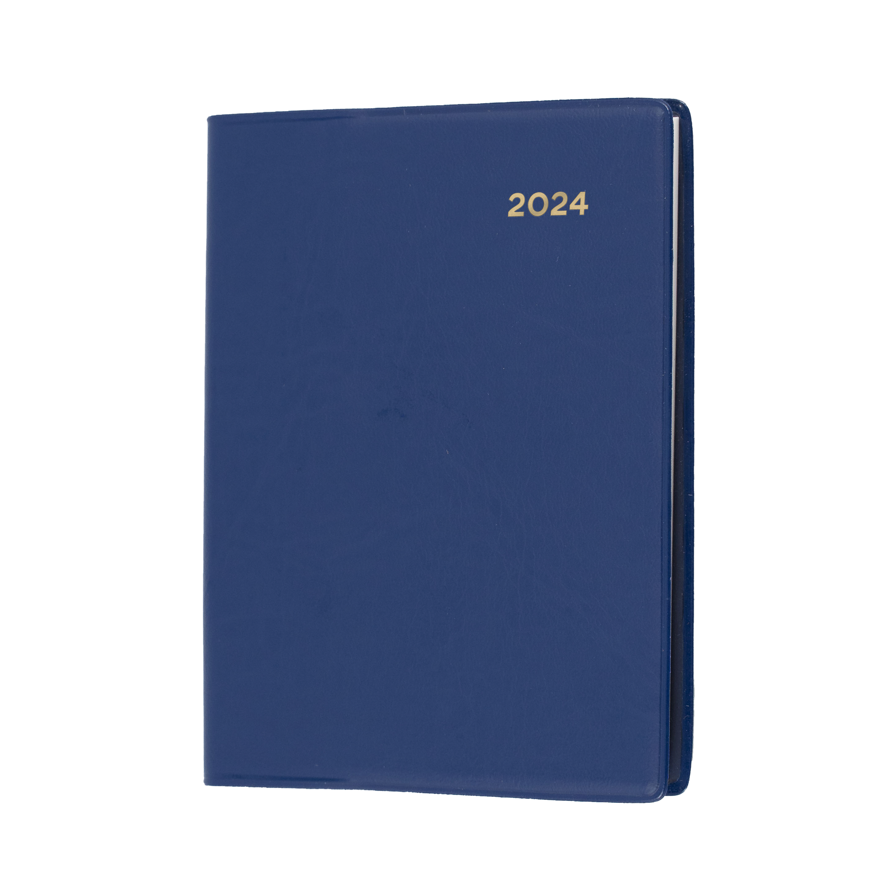 Belmont Pocket 2024 Diary - Week to View with Pencil, Size A7 Navy / A7 (105 x 74mm)