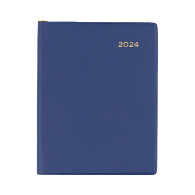 Belmont Pocket 2024 Diary - Week to View with Pencil, Size A7 Navy / A7 (105 x 74mm)