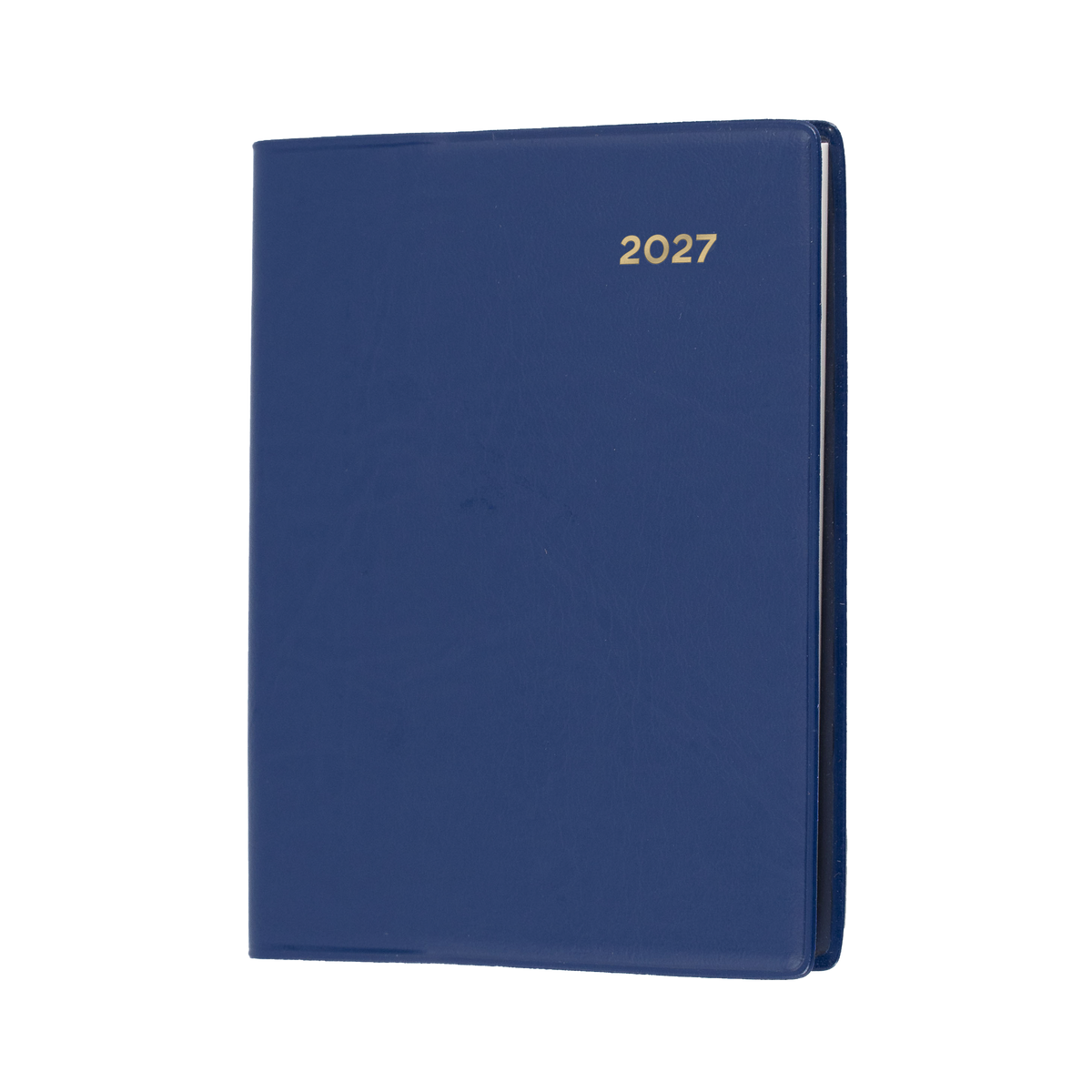 2027 Calendar Year Diary/Planner - 12 Month A7 Week to View w Pencil - PVC Cover - Collins Belmont Range