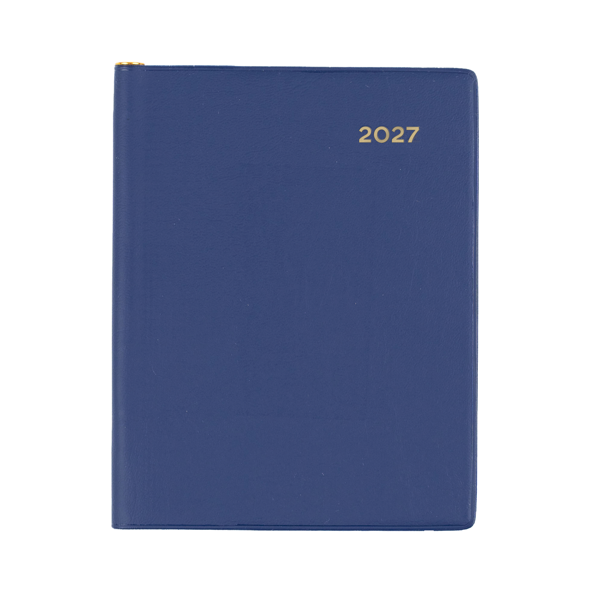 2027 Calendar Year Diary/Planner - 12 Month A7 Week to View w Pencil - PVC Cover - Collins Belmont Range