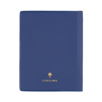 2027 Calendar Year Diary/Planner - 12 Month A7 Week to View w Pencil - PVC Cover - Collins Belmont Range