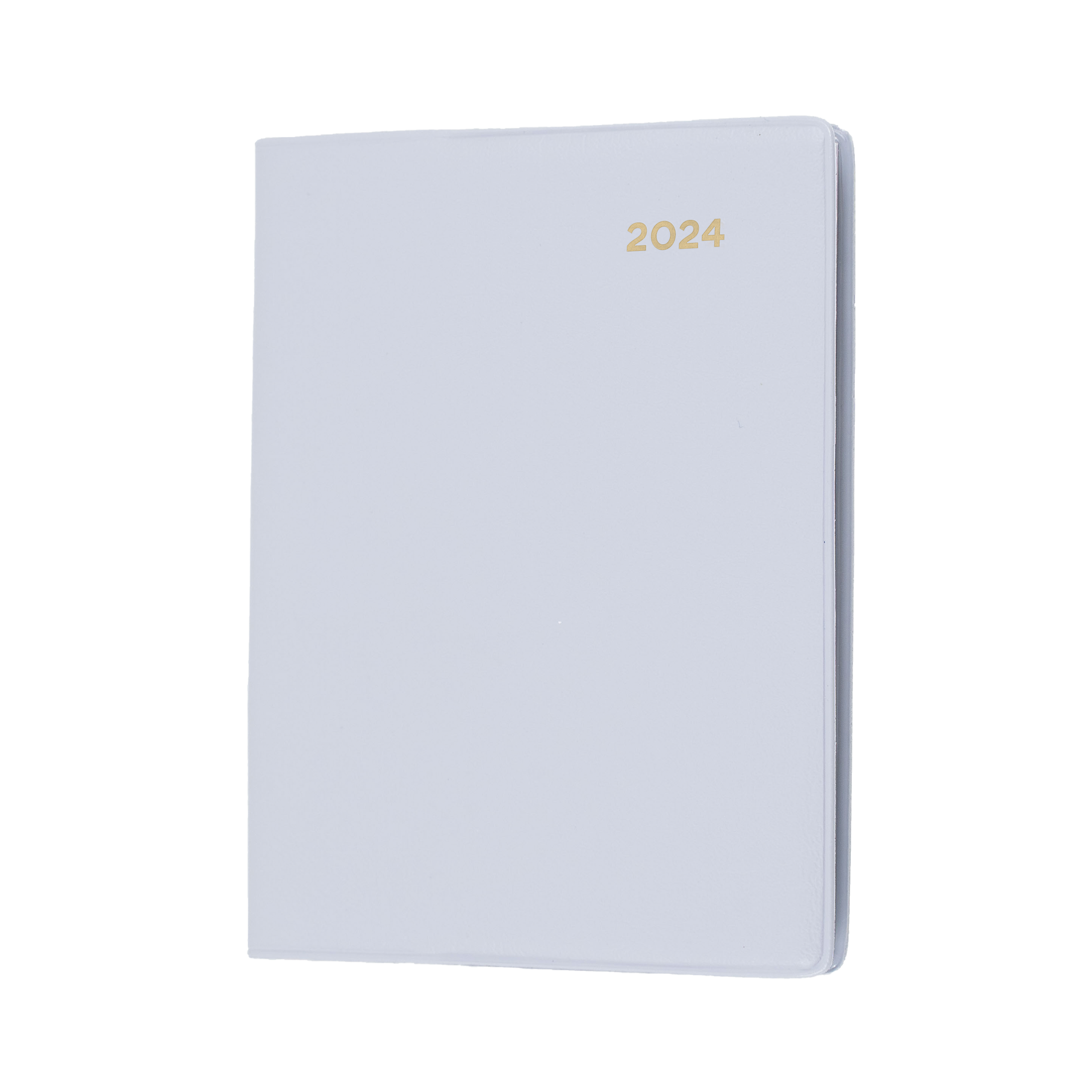 Belmont Colours 2024 Diary - Week to View with pencil, Size A7 Grey / A7 (105 x 74mm)