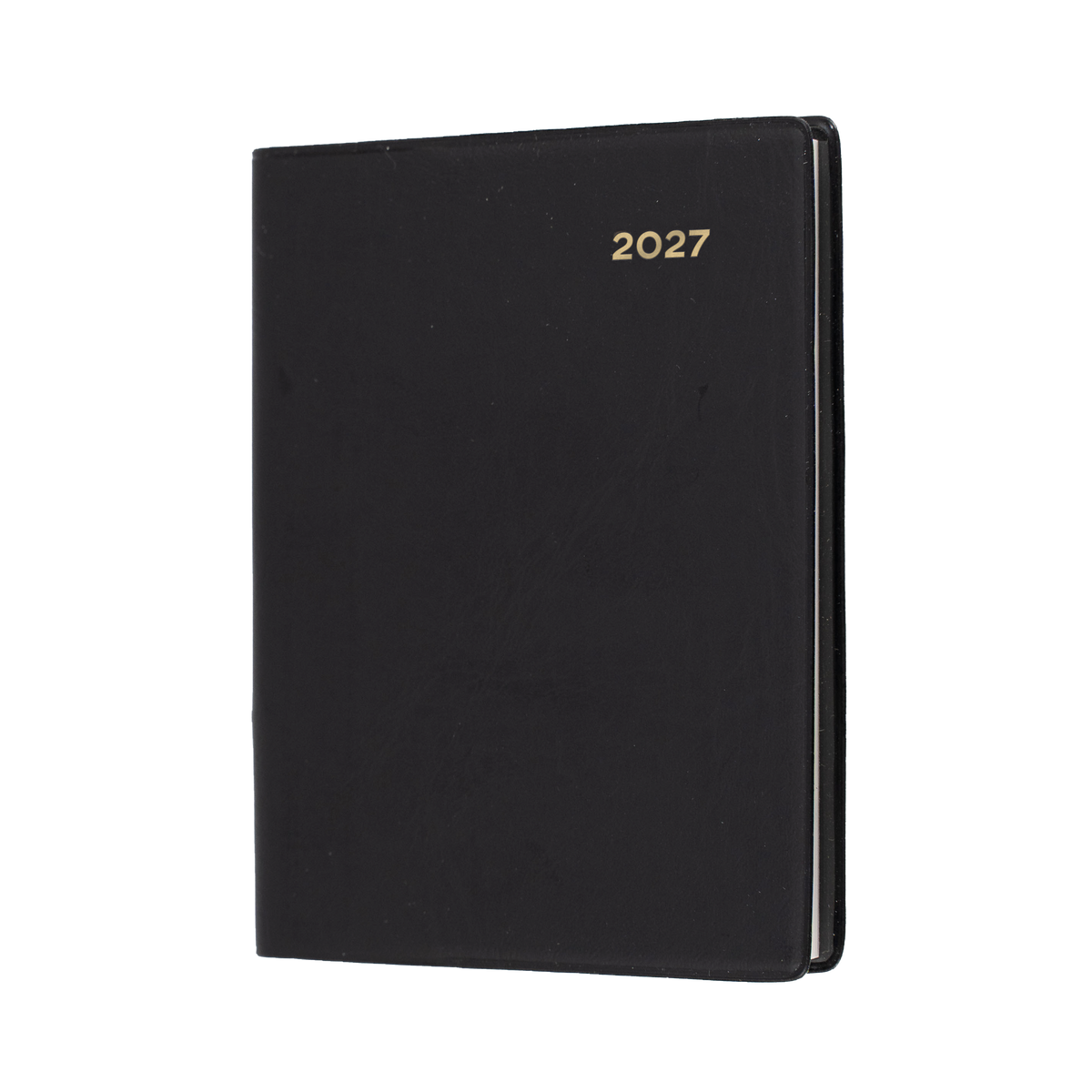 2027 Calendar Year Diary/Planner - 12 Month A7 Week to View w Pencil - PVC Cover - Collins Belmont Range