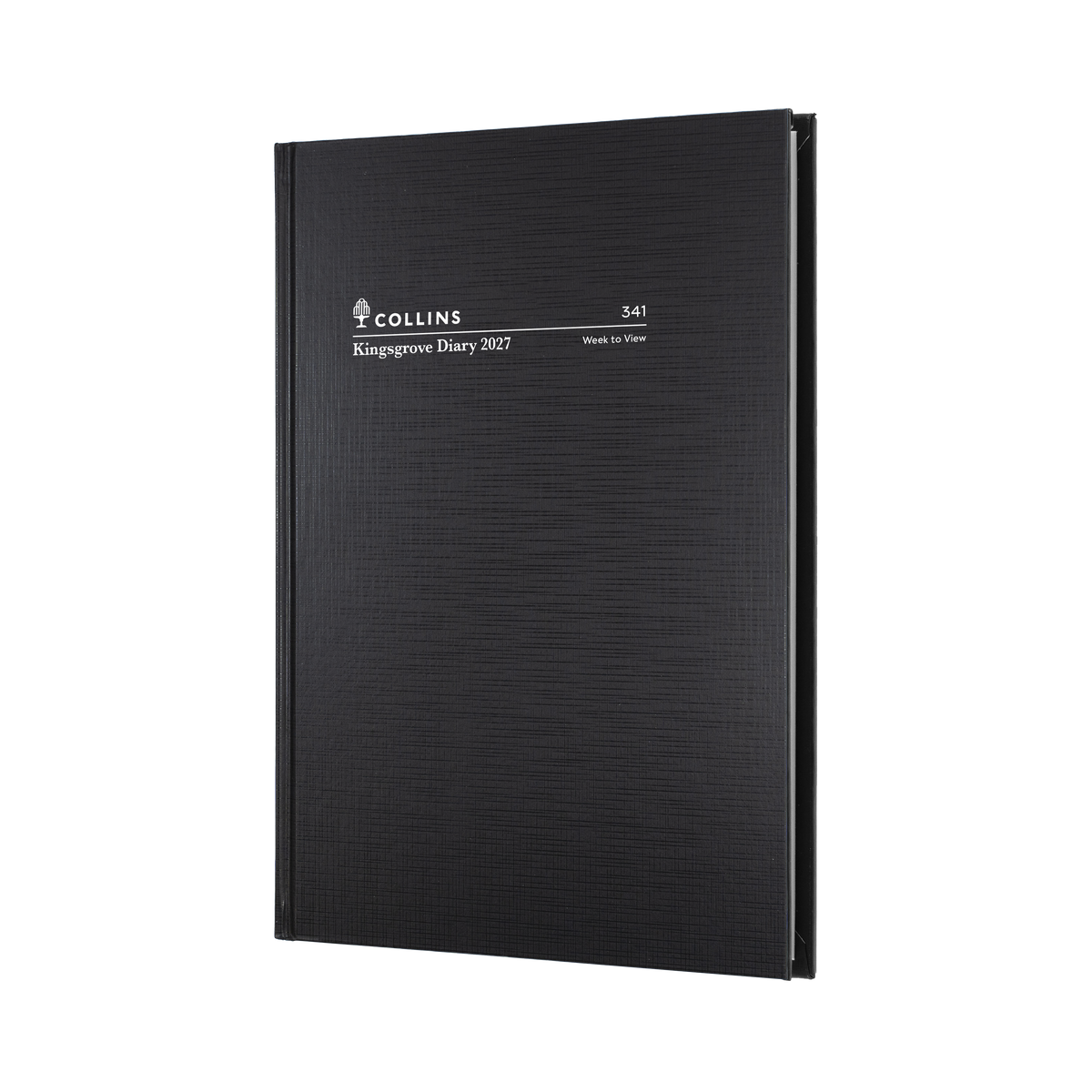 2027 Calendar Year Diary/Planner - 12 Month A4 Week to View - Hard Cover - Collins Kingsgrove Range
