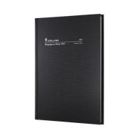 2027 Calendar Year Diary/Planner - 12 Month A4 Week to View - Hard Cover - Collins Kingsgrove Range