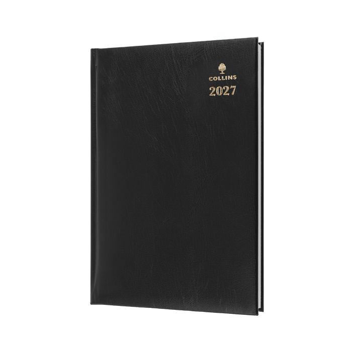 2027 Calendar Year Diary/Planner - 12 Month A4 Week to View - Hard Cover - Collins Sterling Range