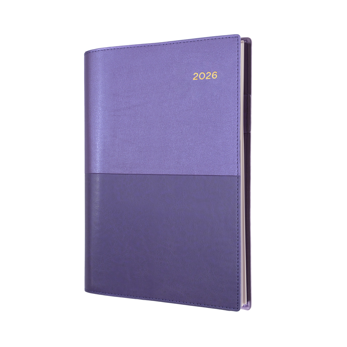 Vanessa Calendar Year 2026 Diary/Planner, Week to View, A4 PU Soft Cover