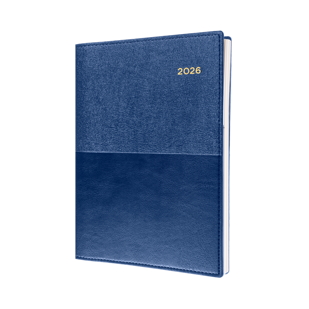 Vanessa Calendar Year 2026 Diary/Planner, Week to View, A4 PU Soft Cover