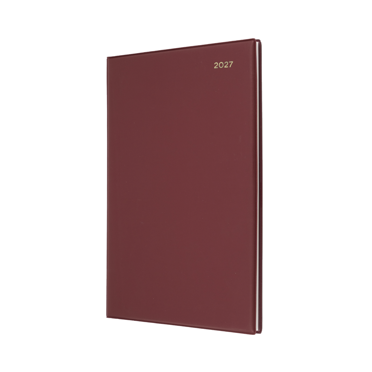 2027 Calendar Year Diary/Planner - 12 Month A4 Week to View - PVC Cover - Collins Belmont Range