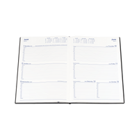 2027 Calendar Year Diary/Planner - 12 Month A4 Week to View - PVC Cover - Collins Belmont Range