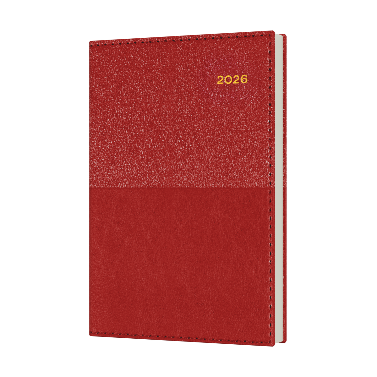 Vanessa Calendar Year 2026 Diary/Planner, Week to View, B7R PU Soft Cover