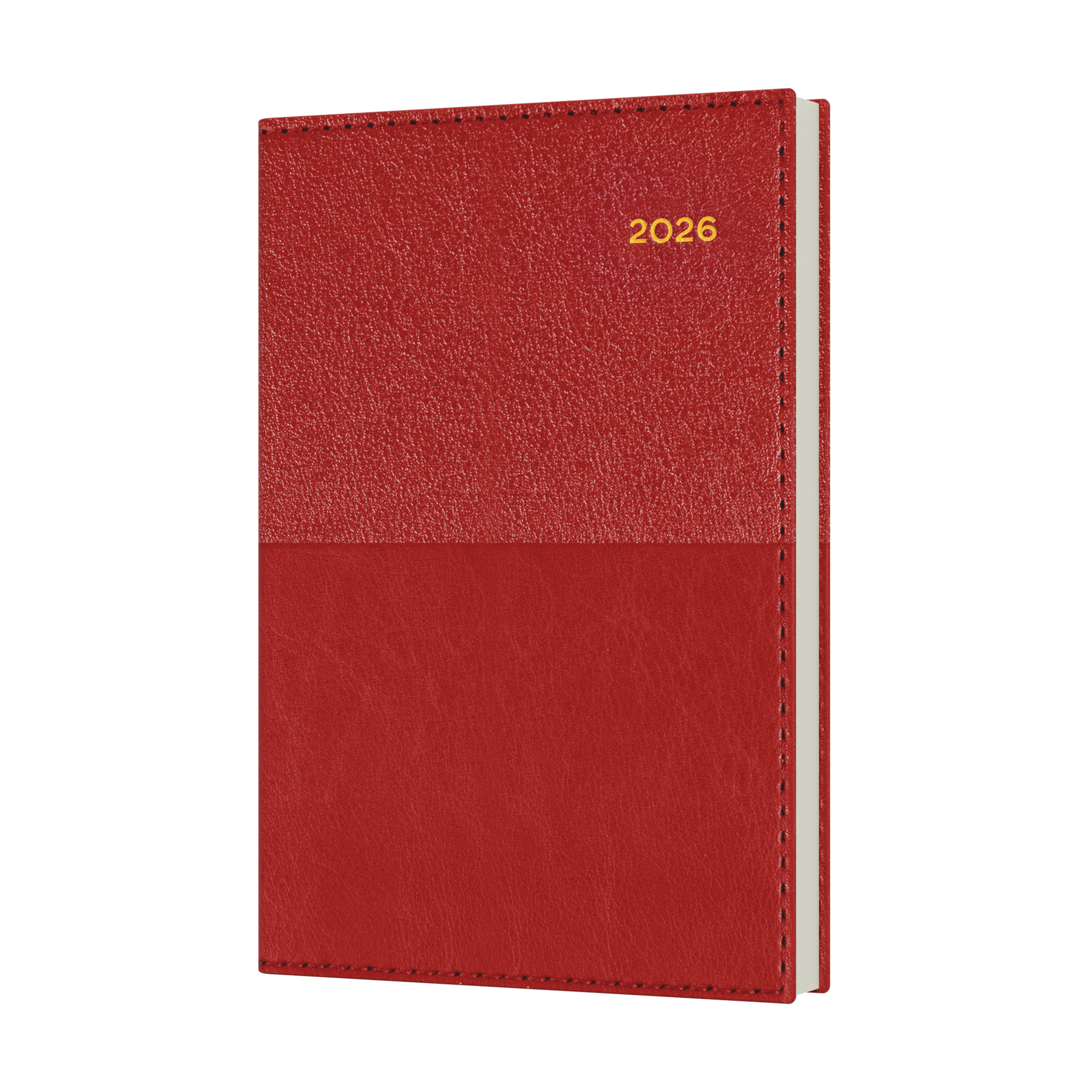 Vanessa Calendar Year 2026 Diary/Planner, Week to View, B7R PU Soft Cover