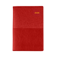 Vanessa Calendar Year 2026 Diary/Planner, Week to View, B7R PU Soft Cover