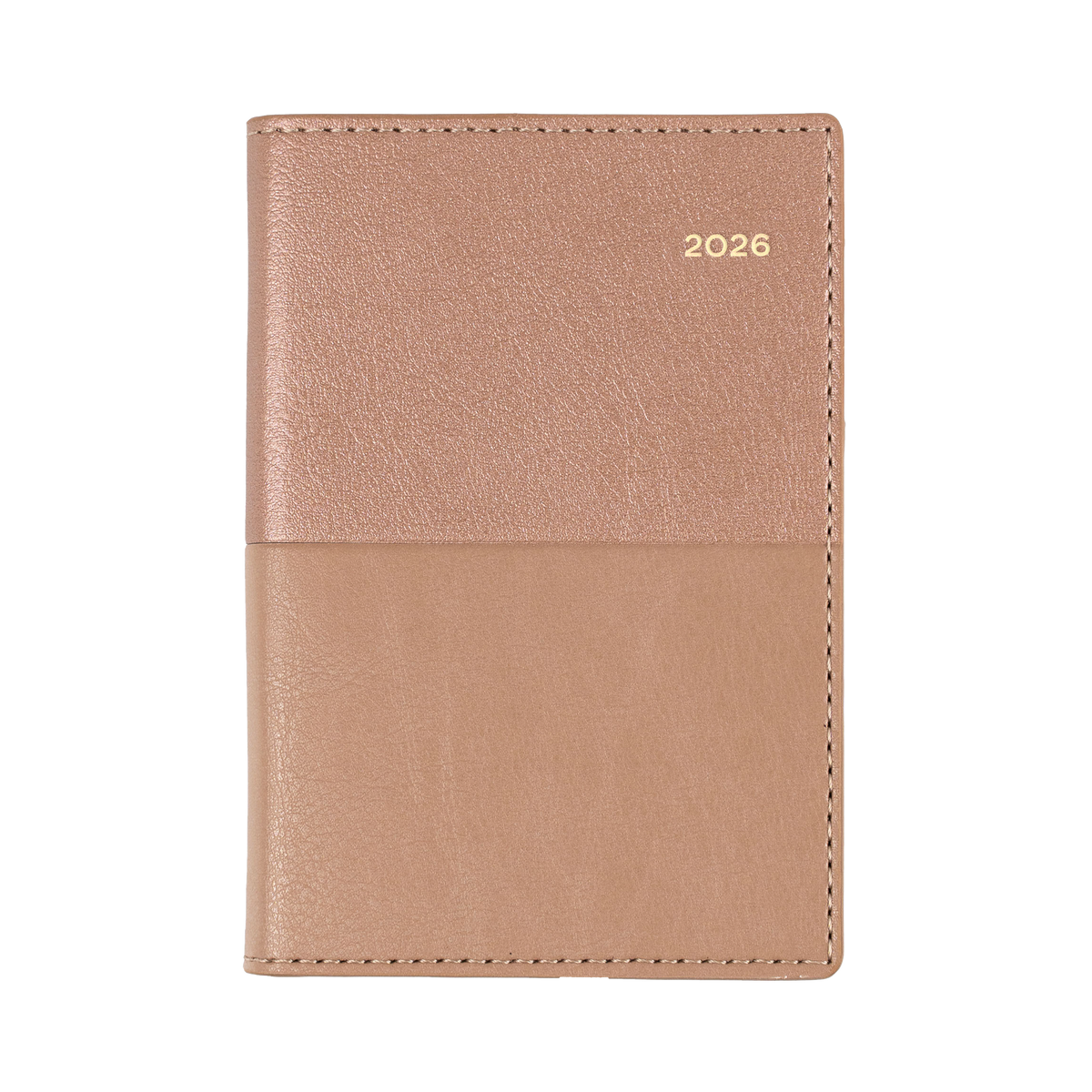 Vanessa Calendar Year 2026 Diary/Planner, Week to View, B7R PU Soft Cover