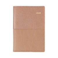 Vanessa Calendar Year 2026 Diary/Planner, Week to View, B7R PU Soft Cover