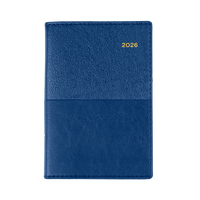 Vanessa Calendar Year 2026 Diary/Planner, Week to View, B7R PU Soft Cover