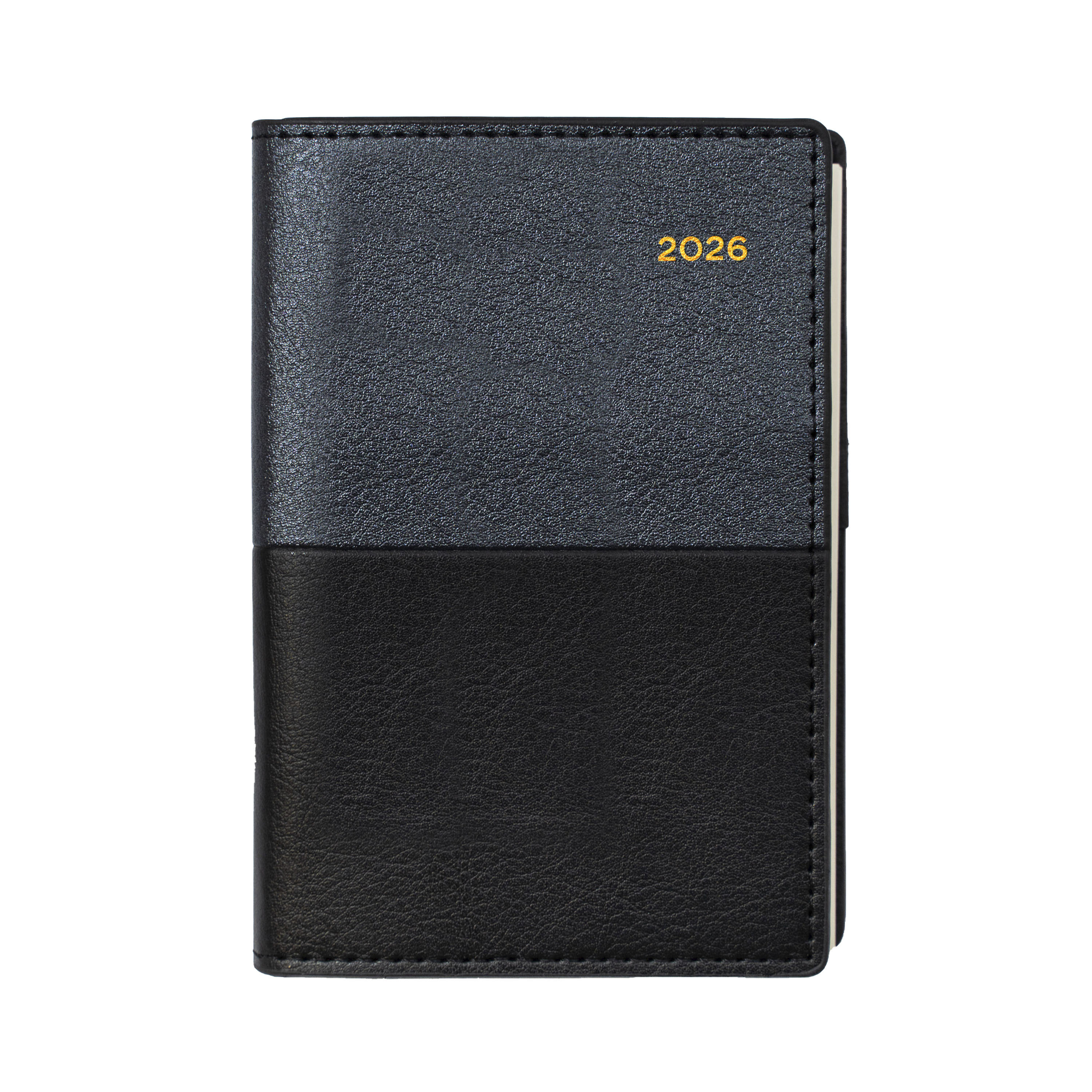 Vanessa Calendar Year 2026 Diary/Planner, Week to View, B7R PU Soft Cover