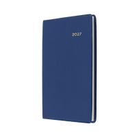 2027 Calendar Year Diary/Planner - 12 Month B7R Week to View - PVC Cover - Collins Belmont Range