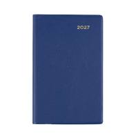 2027 Calendar Year Diary/Planner - 12 Month B7R Week to View - PVC Cover - Collins Belmont Range