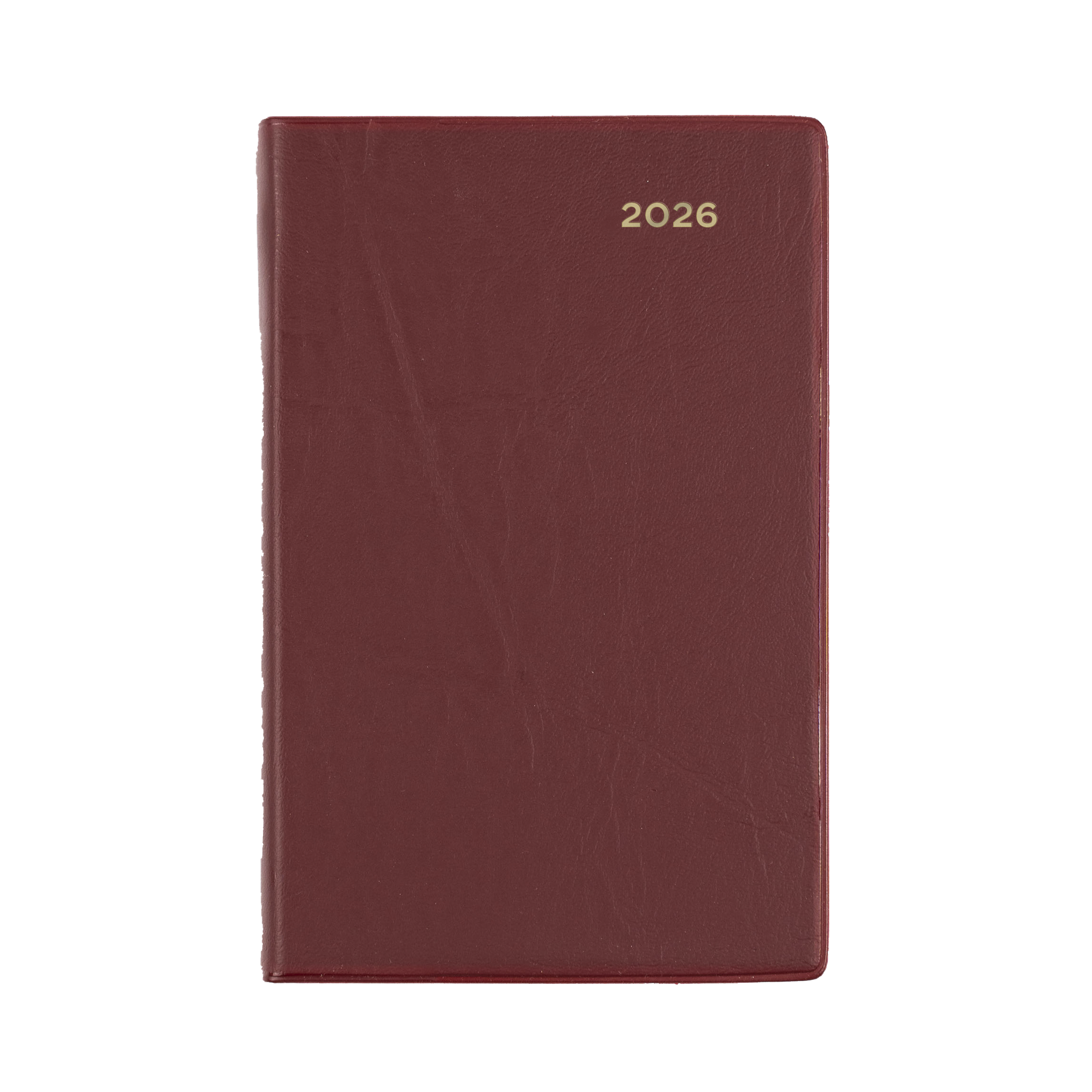 Belmont Calendar Year 2026 Diary/Planner, Week to View, B7R Hard Cover