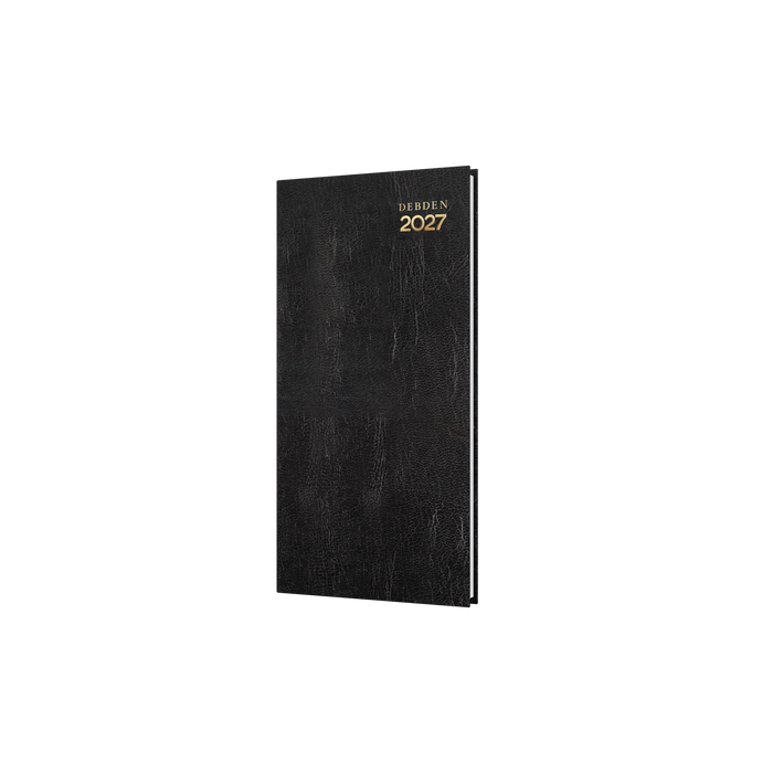 2027 Calendar Year Diary/Planner - 12 Month B6/7 Slimline Week to View - Hard Cover - Collins Kyoto Range