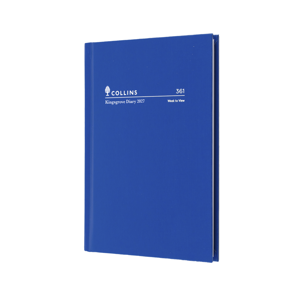 2027 Calendar Year Diary/Planner - 12 Month A6 Week to View - Hard Cover - Collins Kingsgrove Range