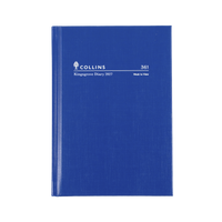 2027 Calendar Year Diary/Planner - 12 Month A6 Week to View - Hard Cover - Collins Kingsgrove Range