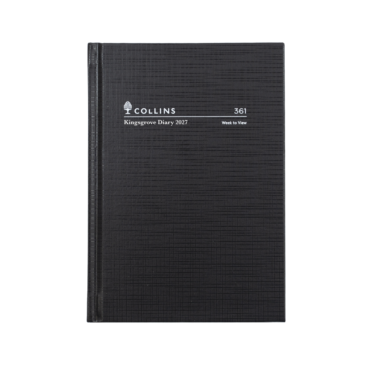 2027 Calendar Year Diary/Planner - 12 Month A6 Week to View - Hard Cover - Collins Kingsgrove Range