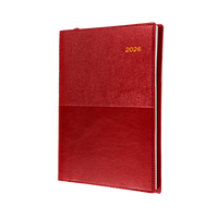Vanessa Calendar Year 2026 Diary/Planner, Week to View, A6 PU Soft Cover