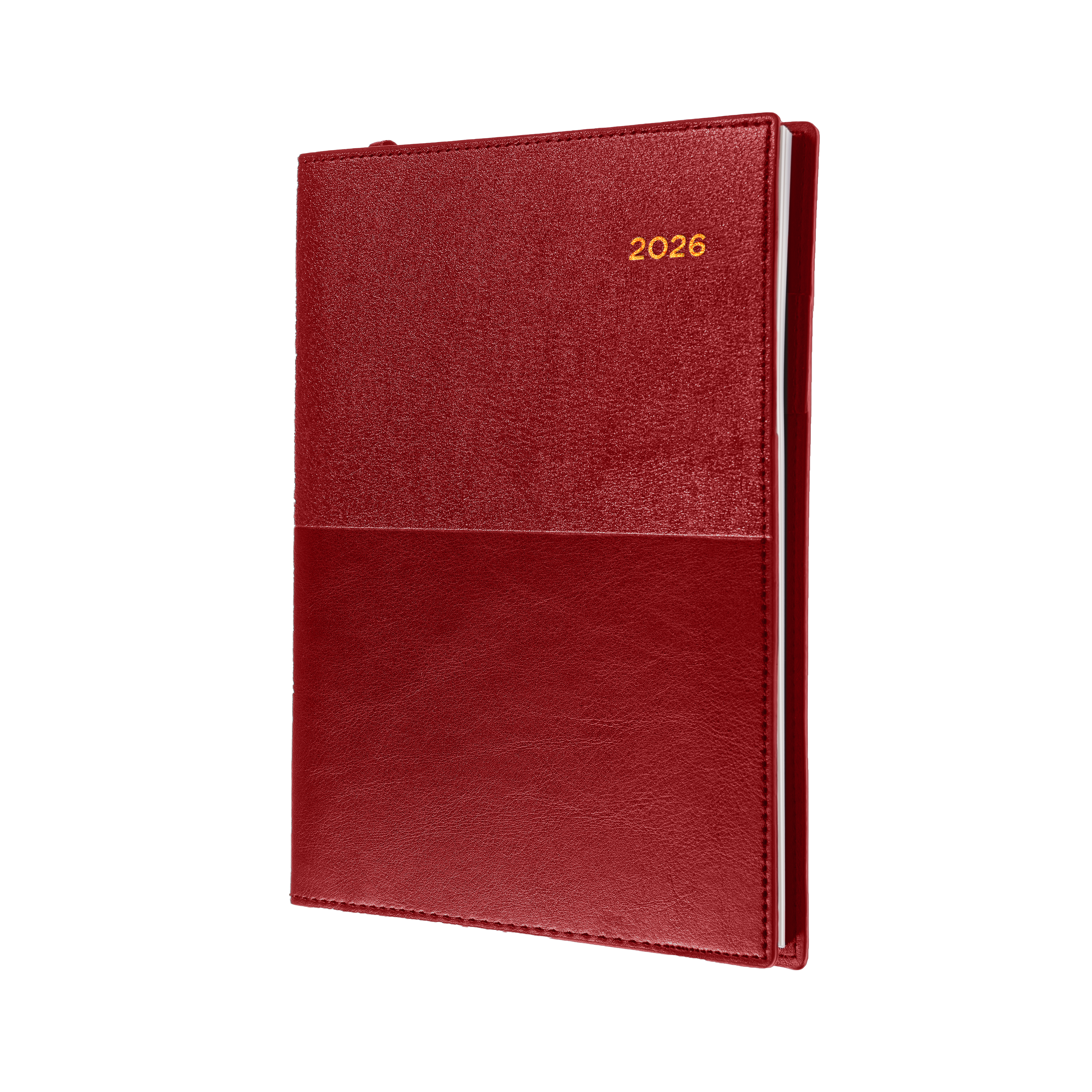 Vanessa Calendar Year 2026 Diary/Planner, Week to View, A6 PU Soft Cover