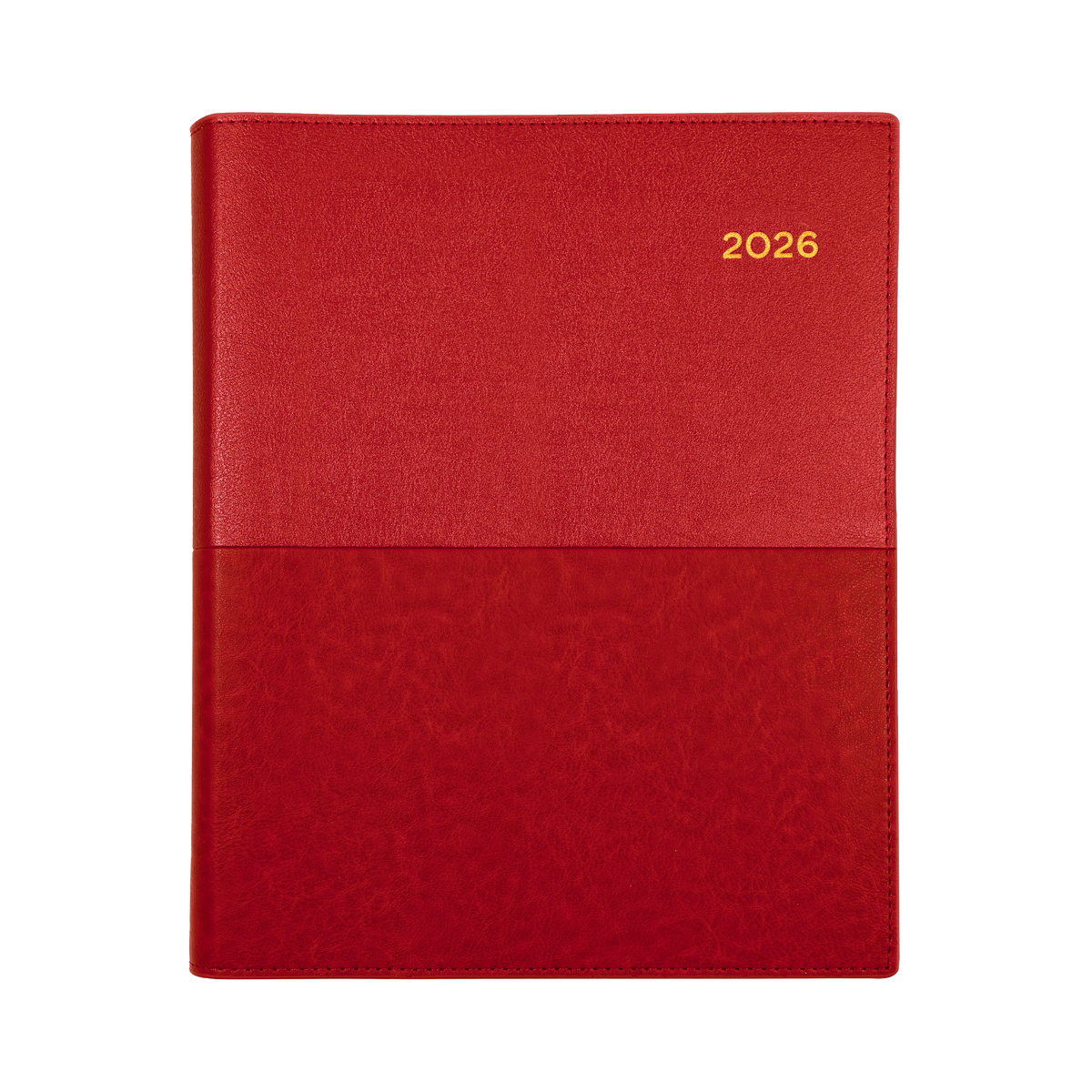Vanessa Calendar Year 2026 Diary/Planner, Week to View, A6 PU Soft Cover