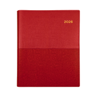 Vanessa Calendar Year 2026 Diary/Planner, Week to View, A6 PU Soft Cover