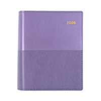 Vanessa Calendar Year 2026 Diary/Planner, Week to View, A6 PU Soft Cover