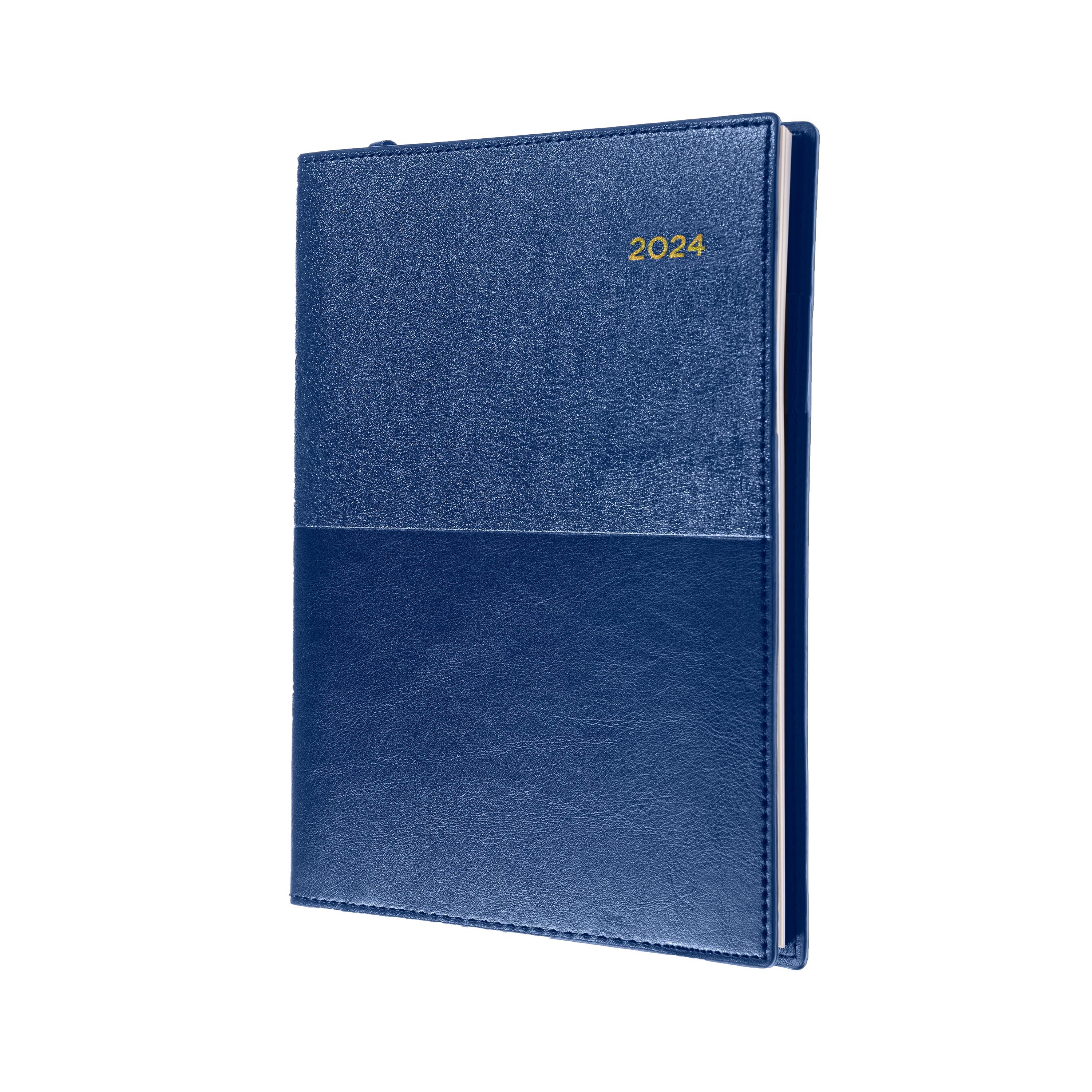 Vanessa 2024 Diary - Week to View, Size A6 Blue / A6 (148 x 105mm)