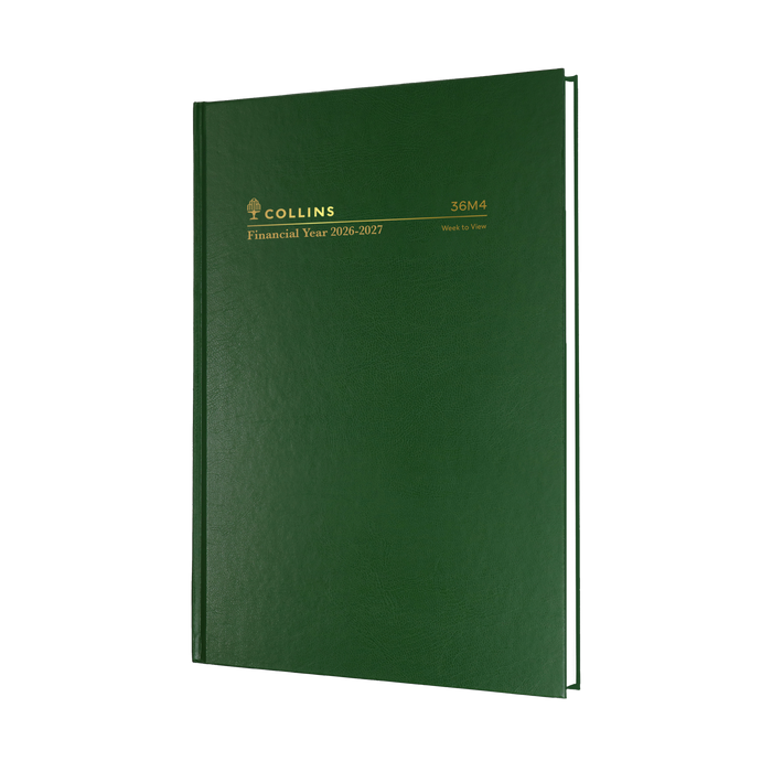 2026 - 2027 Financial Year Diary/Planner - 12 Month A6 Week to View Diary - Hard Cover - Collins M Series Range