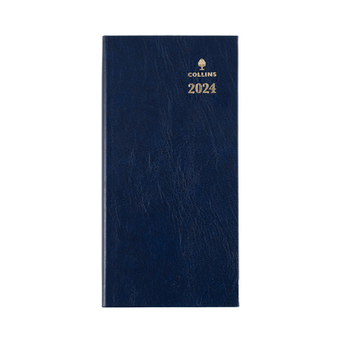 Sterling 2024 Diary - Week to View (Landscape), Size B6/7 Blue / B6/7 (176 x 88mm)