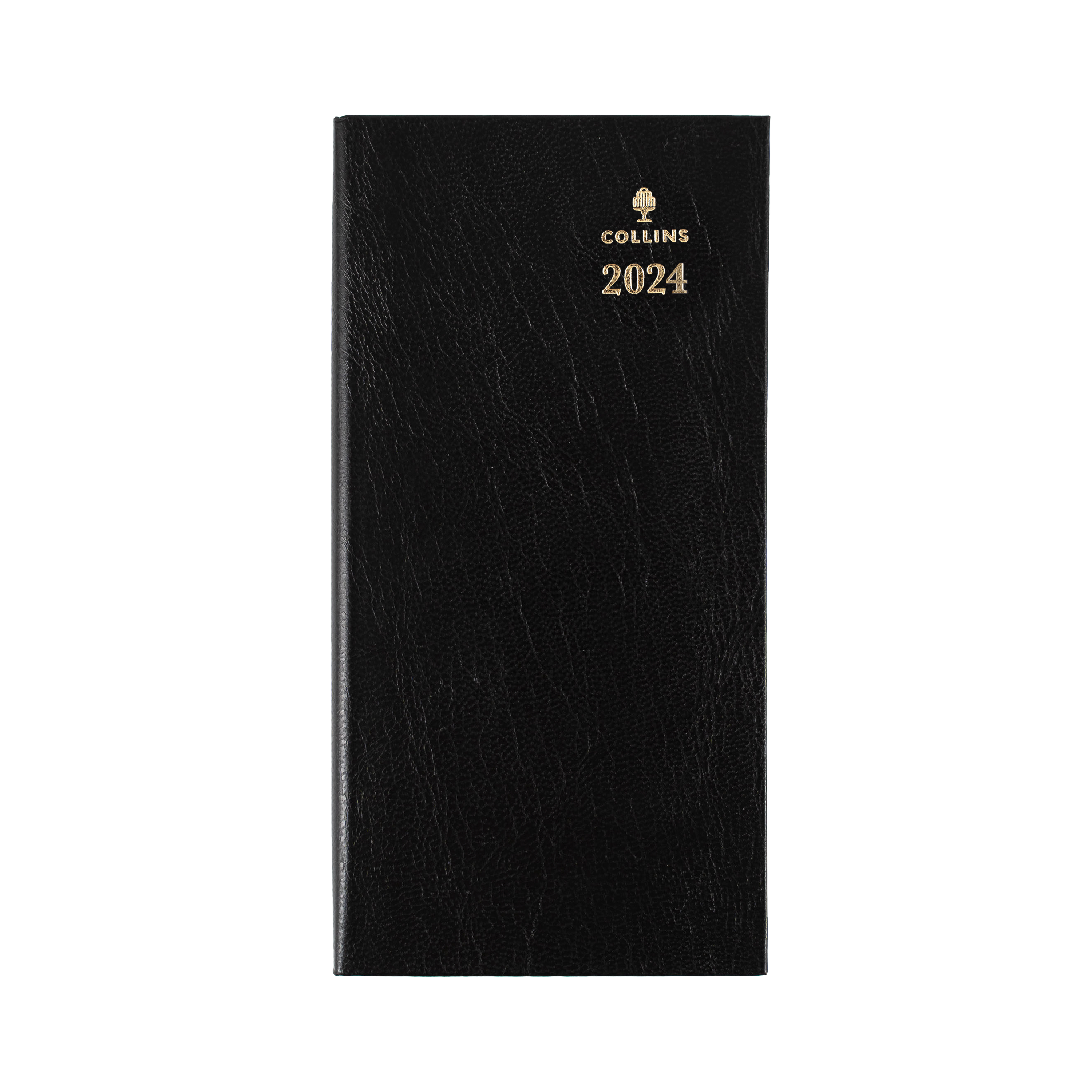 Sterling 2024 Diary - Week to View (Landscape), Size B6/7 Black / B6/7 (176 x 88mm)
